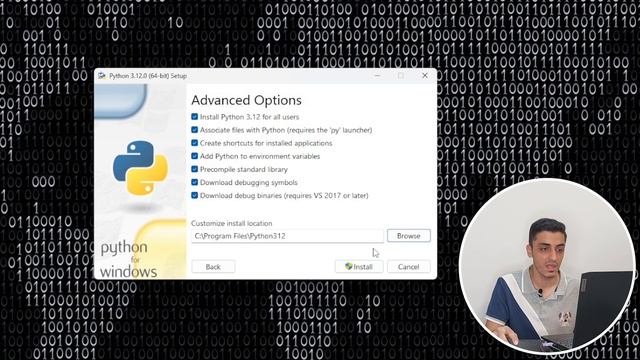 how to install python - python course #01 смотреть онлайн