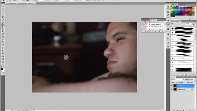 Nuevos pinceles realistas en Adobe Photoshop CS5 смотреть онлайн
