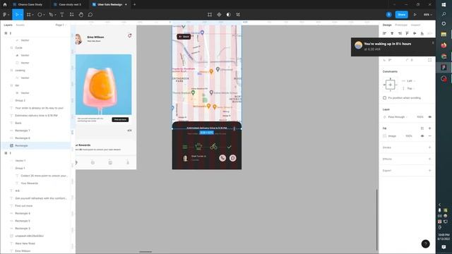Figma app design tutorial for beginners l UI/UX l UI design Tutorial l Uber Eats смотреть онлайн