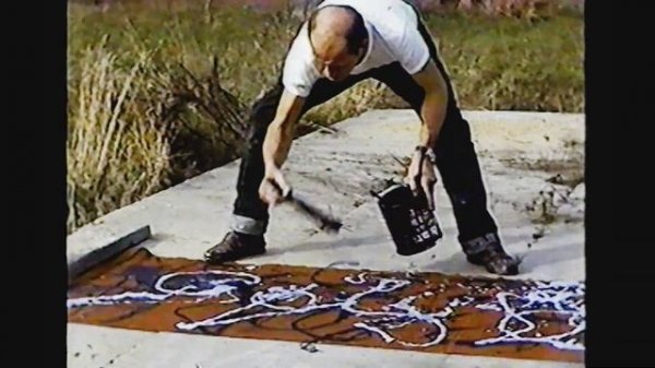 Jackson Pollock: Blue poles