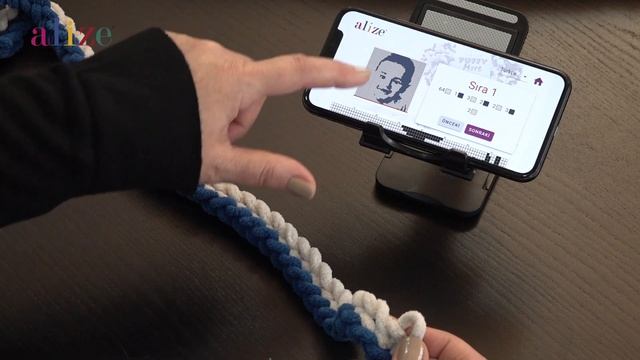 Puffymore.com Ile Sevdiklerimizin Portresini örüyoruz • Knit Portraits •  Вяжем портрет близких