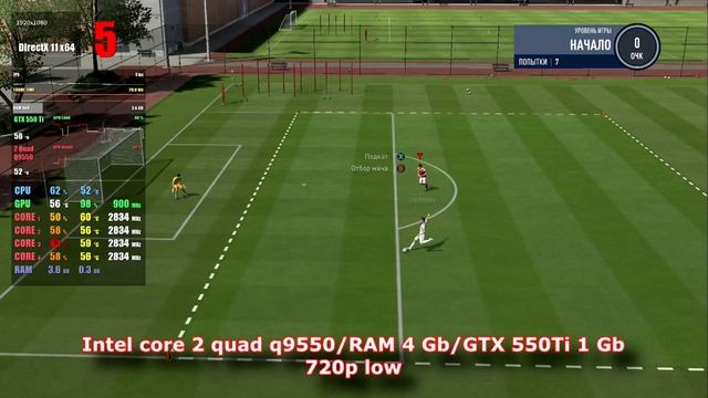 Fifa 20 на слабом ПК и ноутбуке. Fifa 20 on a weak PC and laptop. смотреть онлайн