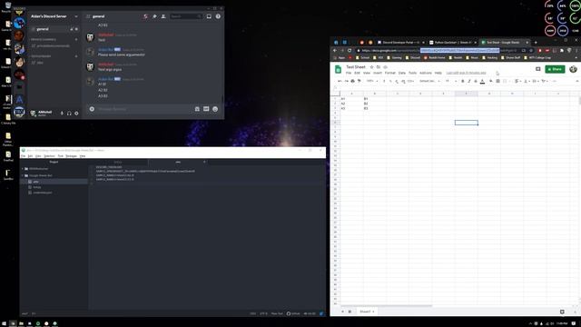 Google Sheets Discord Bot