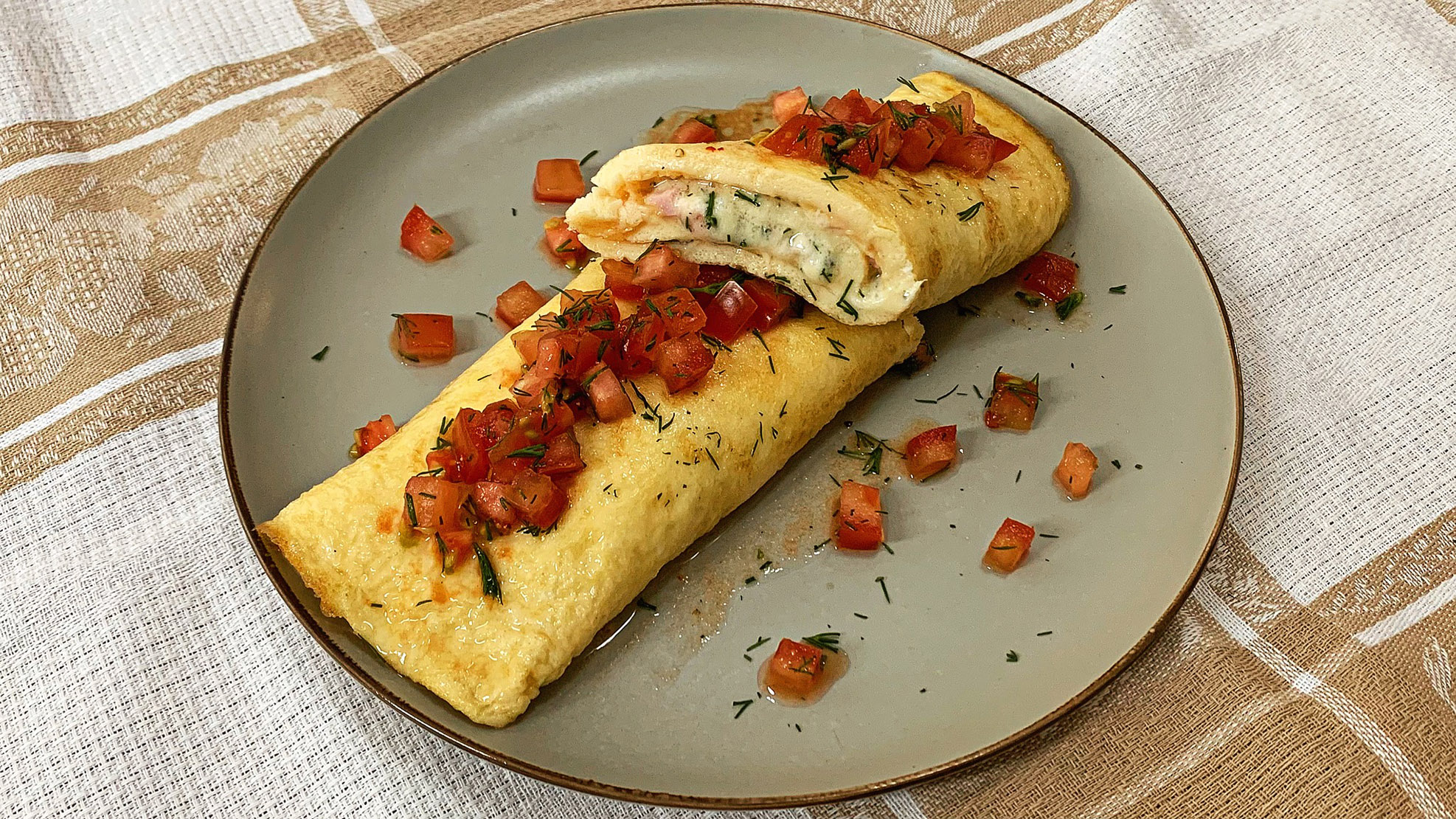 Рецепт супер вкусного омлета!