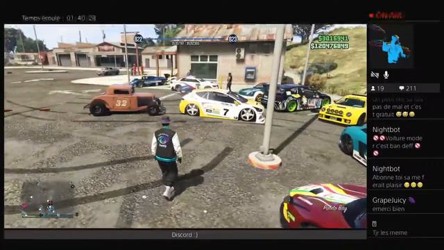[LIVE FR] GTA 5 RASSEMBLEMENT CLEAN CAR [ZERR] ;) смотреть онлайн