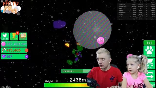 САМАЯ ОГРОМНАЯ ЖВАЧКА в ROBLOX на НОВЫЙ ГОД #3! Симулятор Жвачки в Роблокс Милан смотреть онлайн