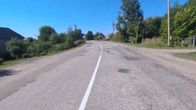 7. На Селигер из Пскова на велосипеде, в одиночку. Обратный путь. смотреть онлайн