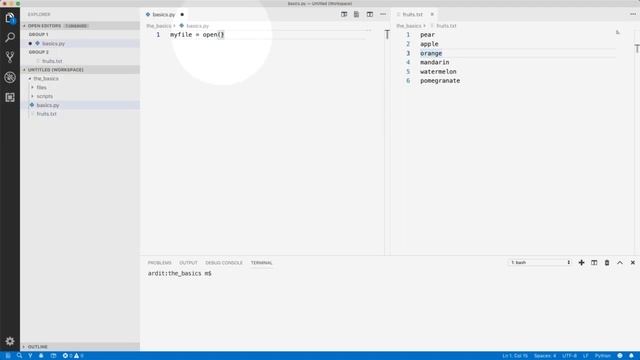 Python 11.1 File processing - Reading Text From a File смотреть онлайн