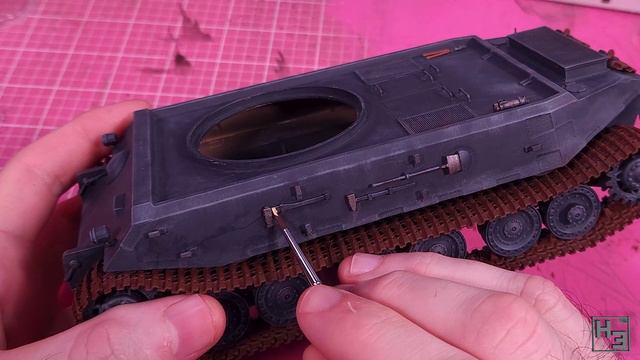 Painting the Hobby Boss VK4502(p) Vorne [1:35] смотреть онлайн