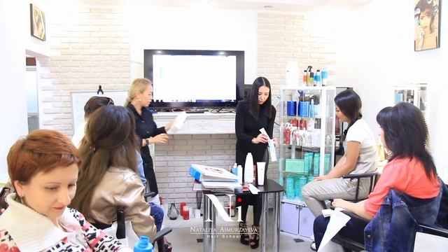 Наталья Аймурзаева. Практика на мастер-класс по красителям Kaaral (Италия)