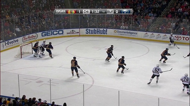 Chicago Blackhawks - Buffalo Sabres 1-2 h | NHL 19 декабря смотреть онлайн