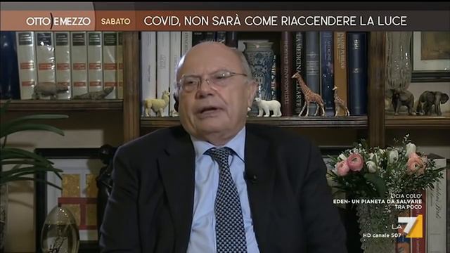 Otto e Mezzo la7 - Covid, non sara' come riaccendere la luce смотреть онлайн