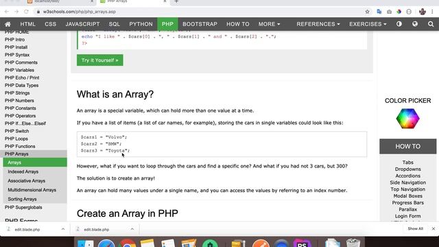 What is the array ? in php [part-1] смотреть онлайн
