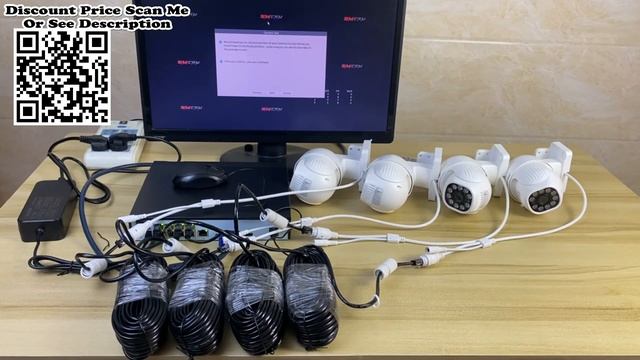 Simicam 4K POE PTZ IP Camera Kit 8MP Bullet NVR Security System Review Aliexpress