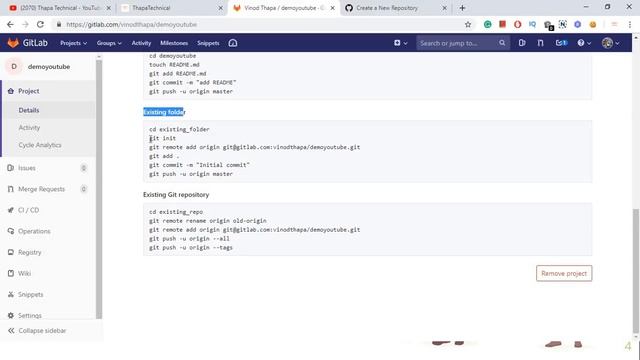 Git and GitLab GitHub in One Video for Beginners in Hindi смотреть онлайн