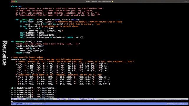 Re86: Code Reading (BEST-FIRST-SEARCH Part 5, AIMA4e pp. 73–74) смотреть онлайн