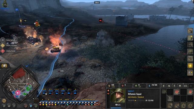 Company of Heroes 3 (CoH3) - Sousse Stronghold map смотреть онлайн