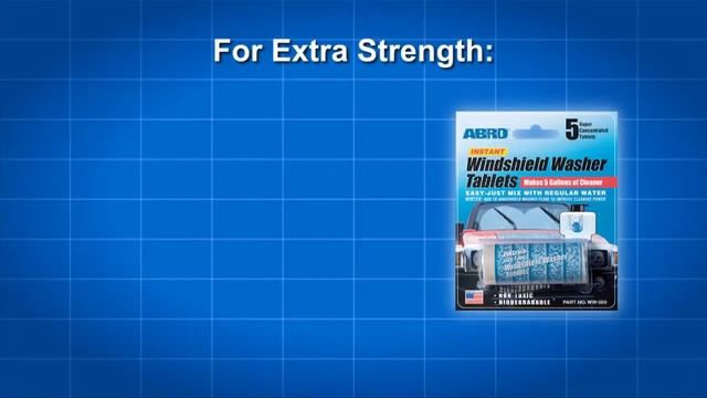 ABRO Windshield Washer Tablets смотреть онлайн