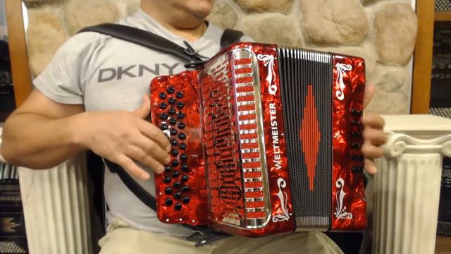 WELT5713412SOLRD - Red Weltmeister 571 Diatonic Accordion GCF Sol MM 34 12 $1699 смотреть онлайн