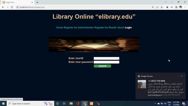 elibrary Web application Demo using php and my sql смотреть онлайн
