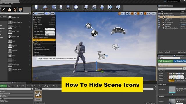 How To Hide Scene Icons In Unreal Engine смотреть онлайн
