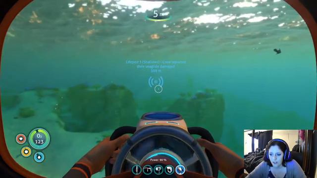 Big Bad Aurora Boom! - Subnautica Part 1 - Also, I Hit 42 Subscribers!! смотреть онлайн