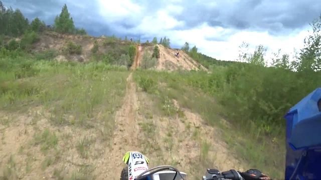 Обзор кроссового мотоцикла Хускварна TC 125 | Test Husqvarna TC 125 смотреть онлайн