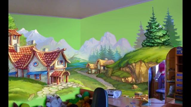 Роспись стен - Оформление детской смотреть онлайн