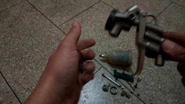 nettoyage pistolet peinture تنظيف مسدس الرش смотреть онлайн
