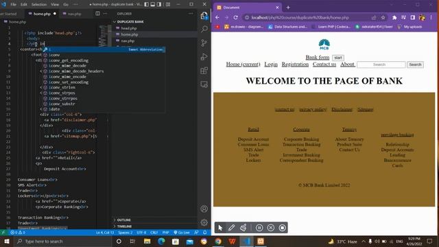 php structure code : how to create new file смотреть онлайн