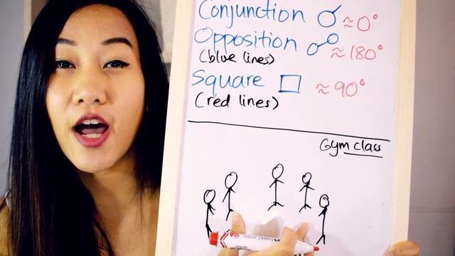 How to Read Your Natal Chart DAY 16|CONJUNCTION OPPOSITION SQUARE ASPECTS |How to Read a Birth Char смотреть онлайн