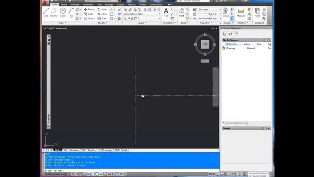 AutoCAD Tutorial: How to Trim, Break and Extend Lines смотреть онлайн