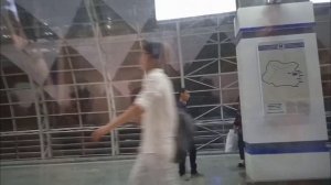 Поездка на ташкентском метро по Кольцевой линии. Дустлик- Куйлюк.
