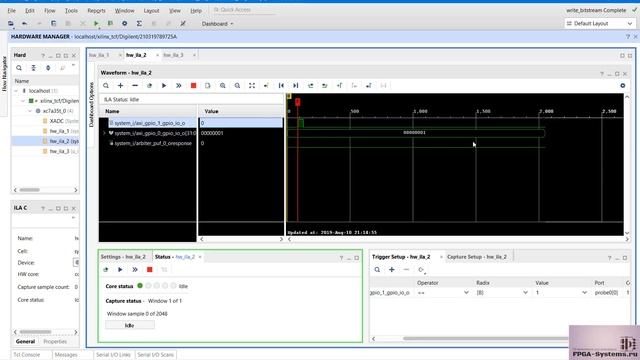 FPGA начального уровня :: Часть 8.2 :: Отладка и запуск PUF смотреть онлайн