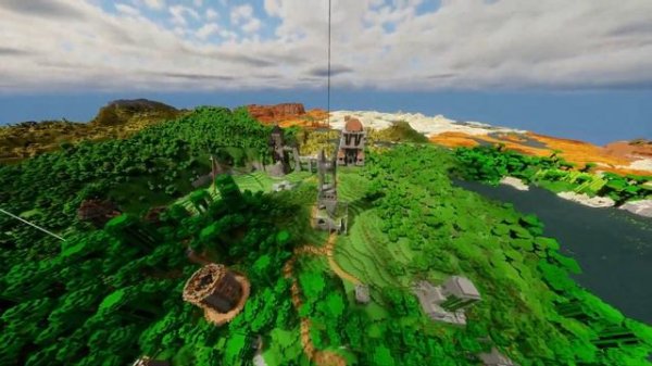 Distant Horizons + BLISS shaders (1.20.4)