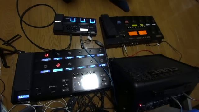 BOSS GT-1 Guitar Effects Processor VS GT-100 弾き比べしてみた。 смотреть онлайн
