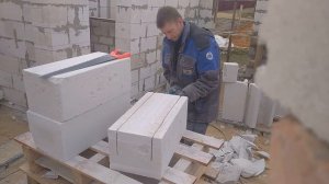 7. Как самому сделать u образные блоки и залить оконные и дверные перемычки