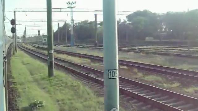 станция Киев Волынский из окна поезда смотреть онлайн
