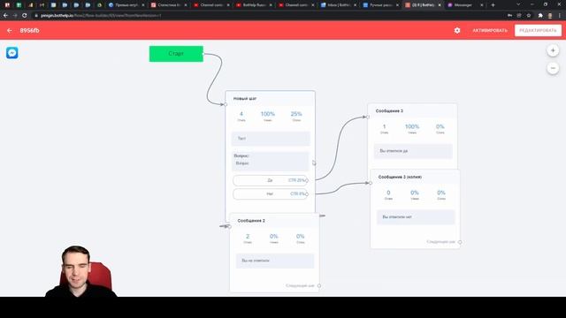 Где смотреть статистику бота? | BotHelp смотреть онлайн