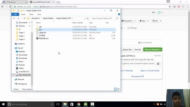Penggunaan Github (Git Init, Git Status, Git Add, Git Commit, Git Push, Git Pull) смотреть онлайн