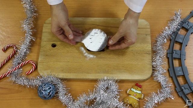 LFB-Рецепты: новогодний декор Брауни с карамельными шариками смотреть онлайн