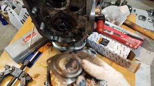 Разборка двигателя урал #6 Как снять шестерню ГРМ с коленвала