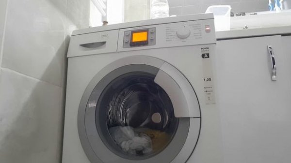Bosch logixx 8 sensitive wash test. (part 1)