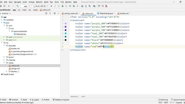 How To Create Password Pattern Checker in Android Studio NSC смотреть онлайн