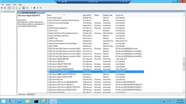 How to Start Disabled Sql services смотреть онлайн