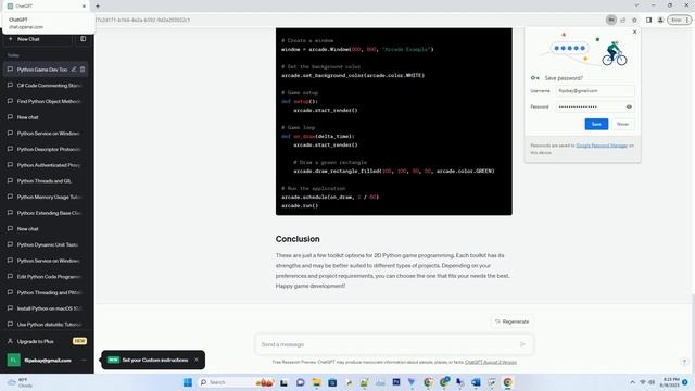 Toolkit Options for 2D Python Game Programming смотреть онлайн