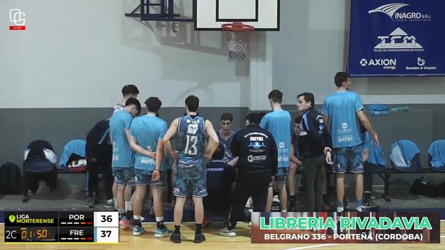 Porteña Asociación vs 9 de Freyre | LIGA MORTERENSE DE BASQUETBOL - CUARTOS DE FINAL EN VIVO смотреть онлайн