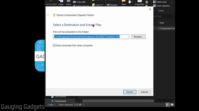 How To Unzip Compressed File Or Folder on Windows 10 смотреть онлайн