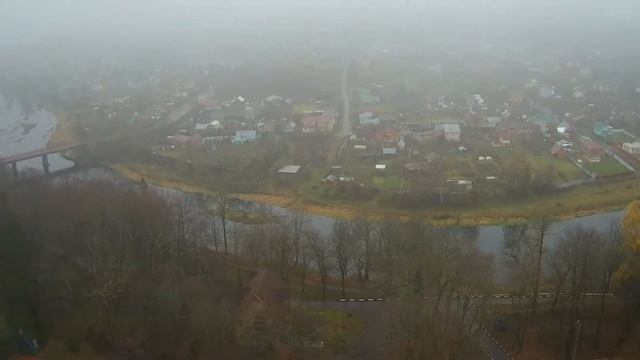 Руза. Городище (Рузский кремль). hubsan h501s pro. смотреть онлайн