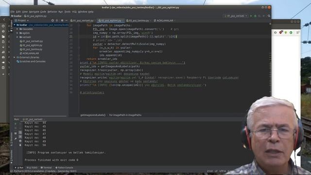 OPENCV007 PYTHON OPENCV İLE YÜZ TANIMA смотреть онлайн